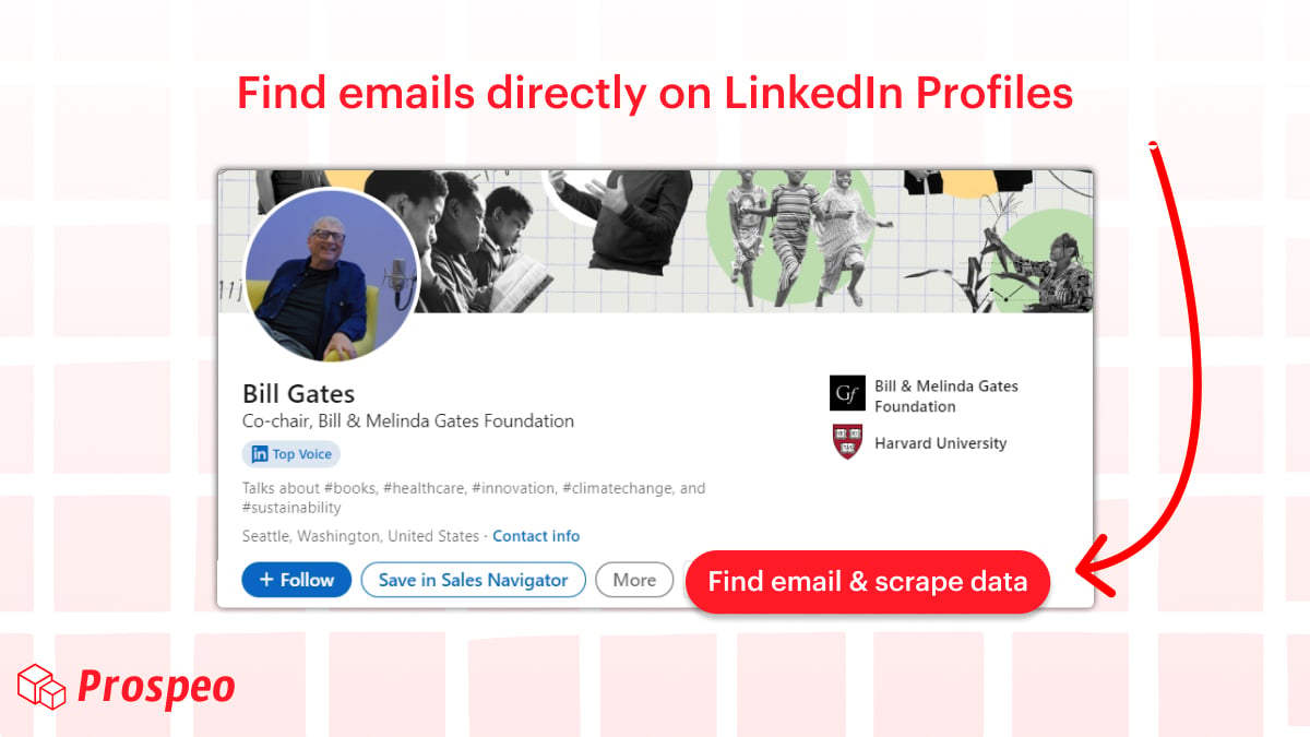 how to find a person's linkedin profile with their email address